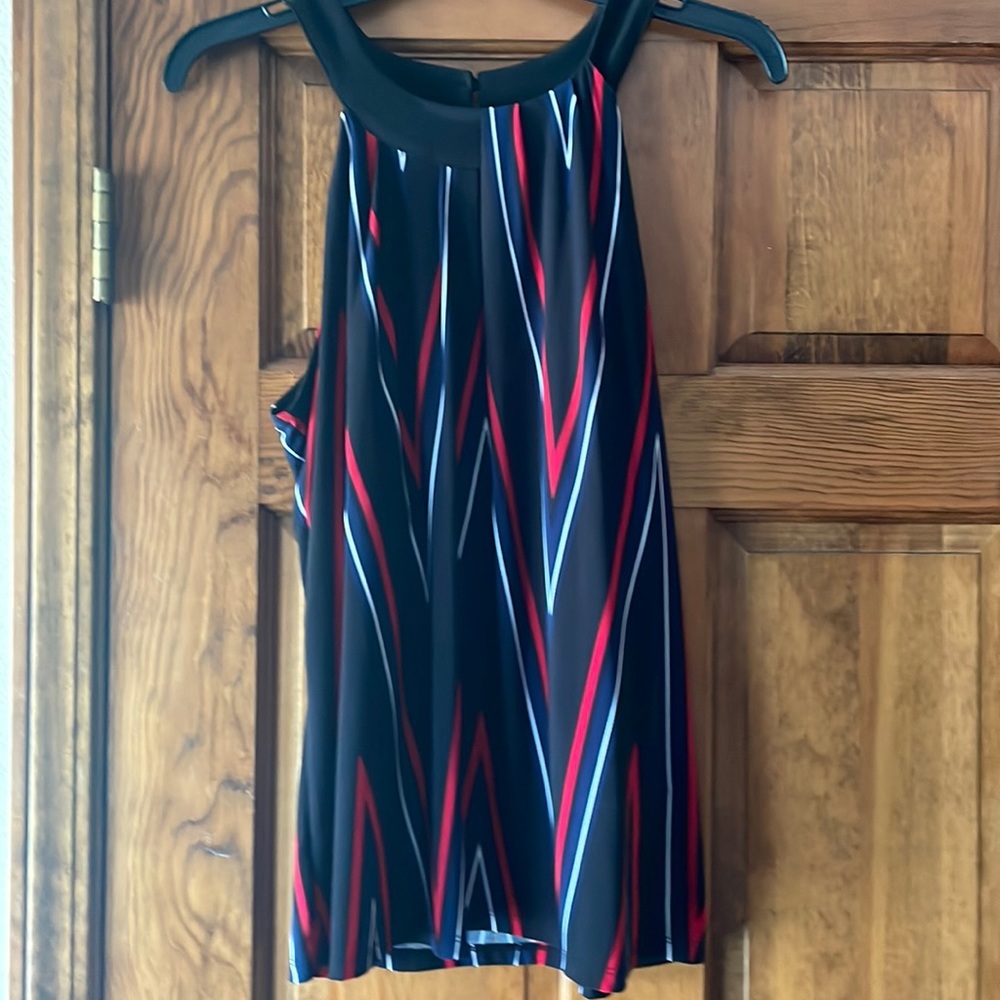Black and red top